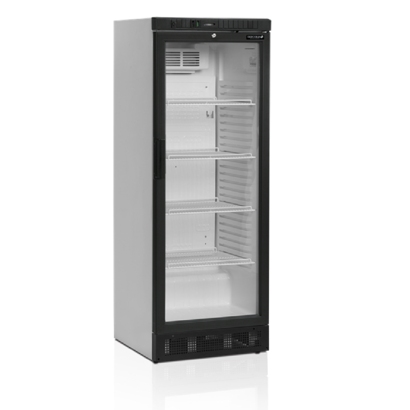 Réfrigérateur à boissons SCU1280 - armoire vitrée réfrigérante avec froid ventilé et éclairage LED_0