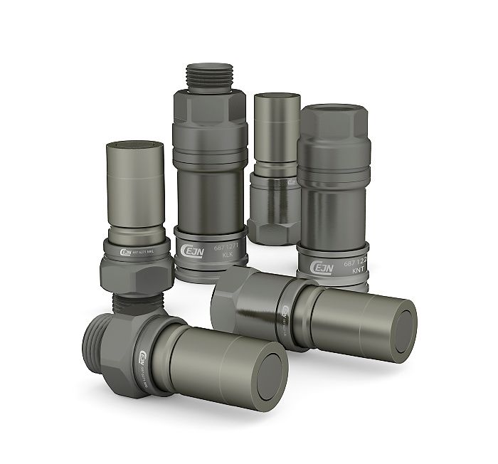 Série 687 ultraFLOW - Coupleur en aluminium CEJN - DN 15 pour systèmes de refroidissement haute performance_0
