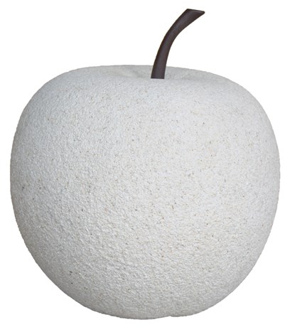 STATUE POMME GRANIT H.35 CM