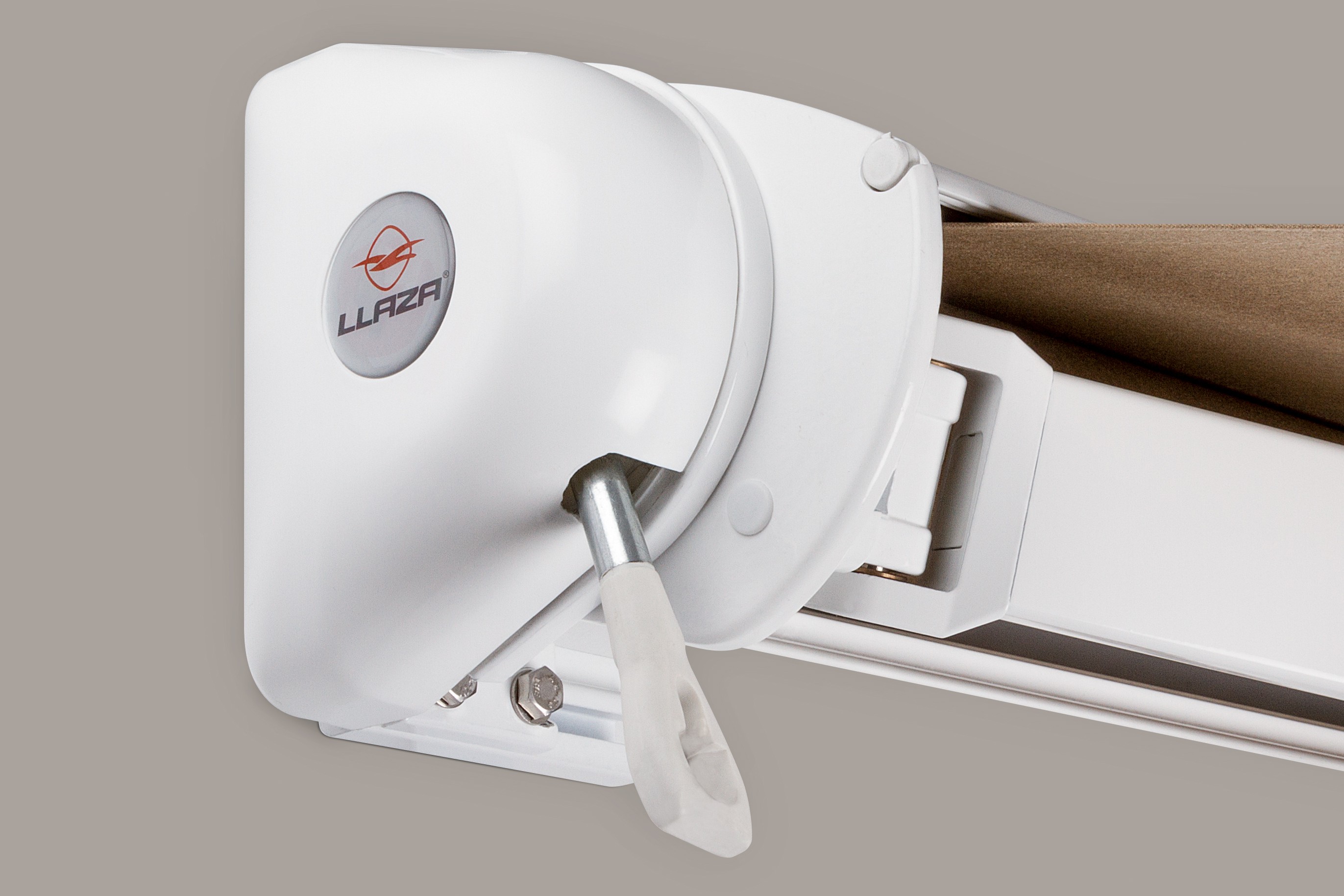 Stores d'extérieur coffre intégral Storbox 300 - Llaza®, Qualicoat®, Bras à sangles ART 350_0