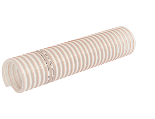 Tuyau d'aspiration et de refoulement antistatique en PVC robuste - NORPLAST PVC 384 AS - 25 mètres - Pirtek_0