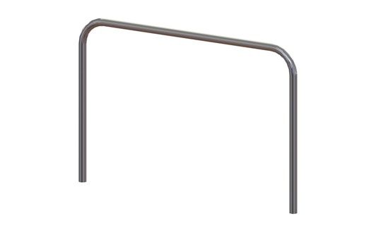 26721200 - Arceau urbain Leon - Velopa - acier inoxydable 316 brossé - entraxe 1200 mm - appui pour vélos_0