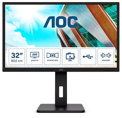 AOC P2 Q32P2 écran plat de PC 80 cm (31.5