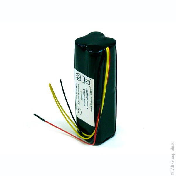 BATTERIE NICD 8X AA VSE 8S1P ST5 9.6V 940MAH FILS_0