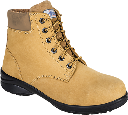 Bottine Steelite Louisa pour femme S3 - blé FT41, taille 38 - Chaussures de sécurité antidérapantes et anti-statiques_0