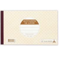 CARNET QUITTANCE DE LOYER