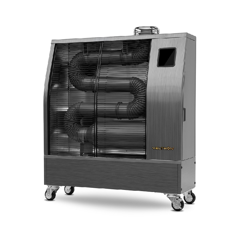 Chauffage infrarouge au fioul mobile 10,4 kW - couleur argent - VELTRON - DHOE-90_0