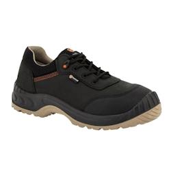 Chaussures de sécurité basses - PARADE Nikola S3 SRC CI HI - Noir cuir taille 48 - Étanches et ultra-confortables_0
