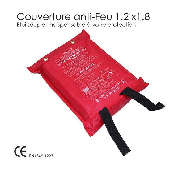 COUVERTURE ANTI FEU EN ÉTUI SOUPLE DE 1.2 X1.8 - SECURITEGOODDEAL