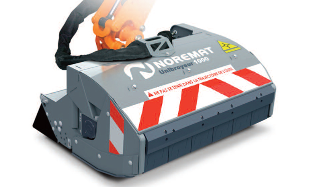 Débroussaillage unibroyeur 2- groupe de fauchage noremat_0