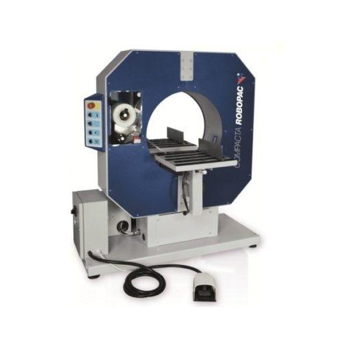 Enrubanneuse de profilés - Compacta Manuelle M-125 - Banderolage horizontal avec film étirable_0