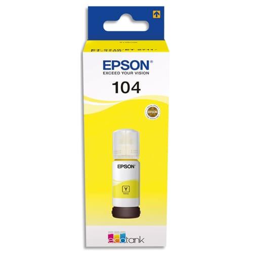 Epson bouteille jet d'encre 104 ecotank yellow (t00p4) - c13t00p440_0