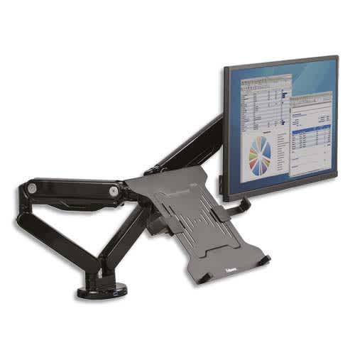 Fellowes - Kit complémentaire porte-ordinateur portable pour bras gamme Fellowes - Compatible VESA et ordinateurs jusqu'à 17''_0