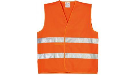 Gilet / Baudrier Coverguard Haute Visibilité - Orange Fluo - Bandes Réfléchissantes et Normes EN 471 Classe 2.2_0