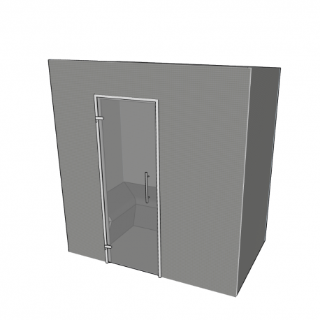 Hammam kit de construction cabine de douche à carreler 200x120 cm avec générateur vapeur et accessoires inclus_0