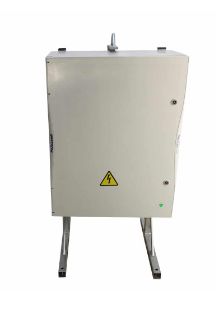 Mcpatcx324 - armoires électriques de chantier - H2MC - porte opaque à deux serrures triangle - armoire générale 250A avec départ grue et cantonnement_0