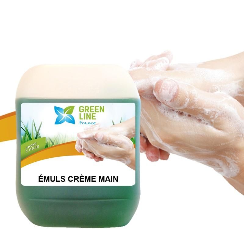 Émuls crème mains - Référence hyg-emucremai/5 - Crème lavante concentrée sans solvant ni abrasif_0