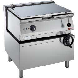 Sauteuse électrique basculante - cuve inox 60 litres - sur meuble - modèle E17/BRI8-N_0