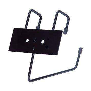 Support en fil métallique pour porte-brochures - largeur 100 mm - fil 2 mm - couleur noir_0