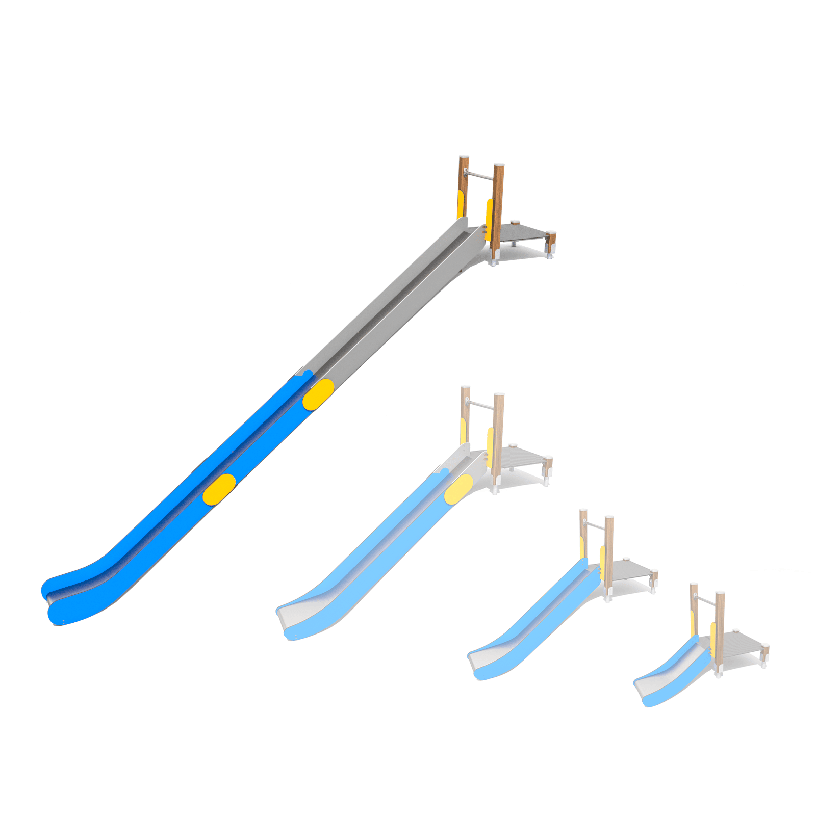 Toboggan de butte a sceller ou a spitter avec  couleurs personnalisables - bu8060_1