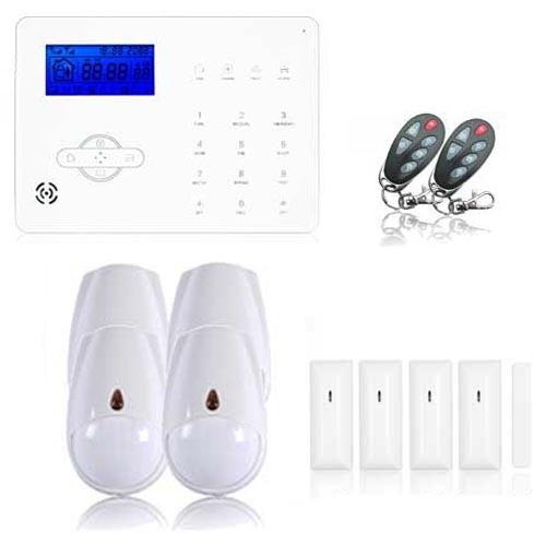 Alarme maison sans fil Revolution XL - Pack GSM/RTC pour 4/5 pièces avec détecteurs et transmetteur vocal_0