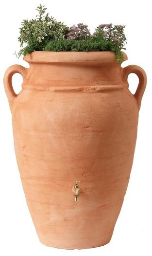 Amphore Antik Terracotta - Récupérateur d'eau de pluie 600L_0