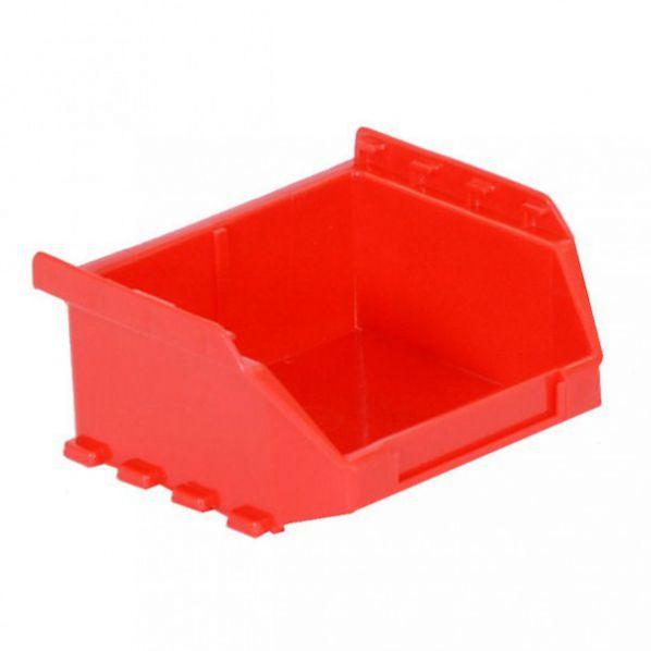 Bac à bec rouge - Profondeur 85 mm - Lot de 50 - Capacité 0,25 litre - Marque Rolléco_0