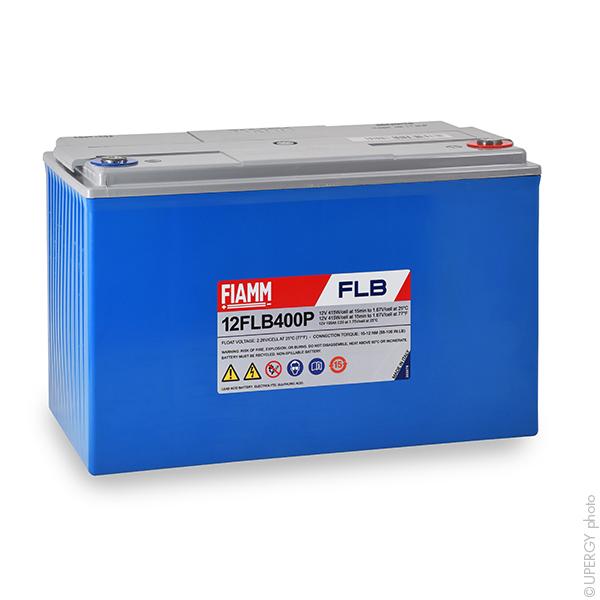 Batterie pour onduleur FIAMM 12FLB400P - 12V 105Ah M8-F - AGM étanche à décharge rapide_0