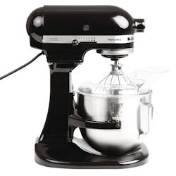 Batteur Mélangeur Noir 4.8 Litres   KitchenAid - blanc acier 0650414039860_0