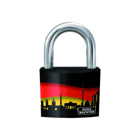 Cadenas à cylindre - Série 771 F 40 Berlin SB - Aluminium massif et anse en acier cémenté_0