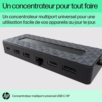 Concentrateur multiport USB-C universel HP_0