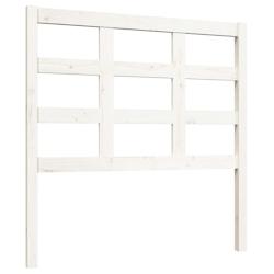 Décoshop26 - Tête de lit accessoire couchage chambre à coucher meuble 95,5 x 4 x 100 cm bois blanc TDL0203665 - blanc 3000694788007_0