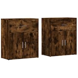 Helloshop26 - Buffet bahut commode armoire meuble de rangement organisateur cuisine salle de séjour salons lot de 2 60 x 31 x 70 cm 02_0036737 - 3000_0