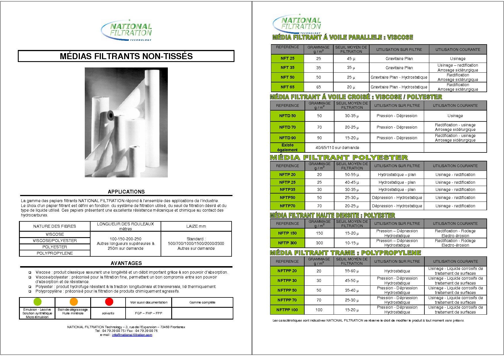 Medias filtrants pour effluents industriels_0