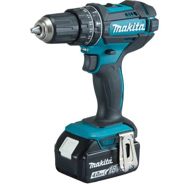 PERCEUSE VISSEUSE À PERCUSSION MAKITA DHP482RMJ SANS FIL 18 V LI-ION 4 AH Ø 13 MM