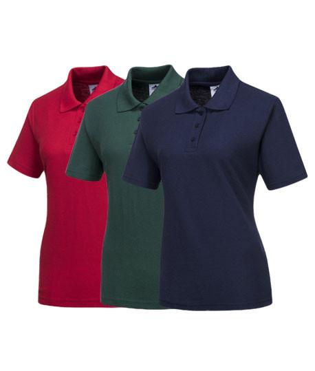 Polo de travail femme, Coloris : Noir, Taille : M_0