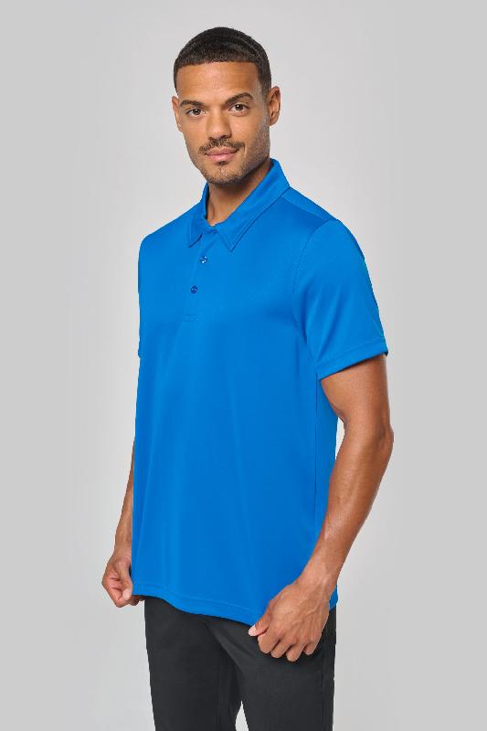 Polo sport manches courtes - 100% polyester respirant - Réf: PA482 - PROACT_0