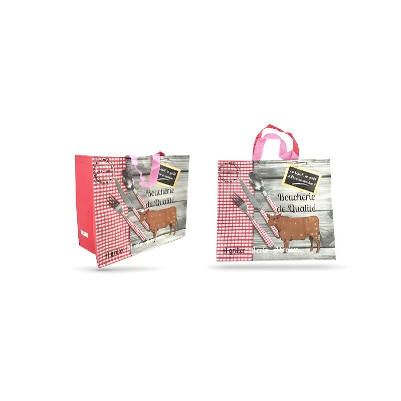 Sac cabas polypropylène tissé imprimé 