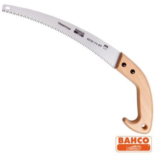 Scie Arboricole Type Vigneron - Lame 280 mm - Manche Bois - Bahco_0