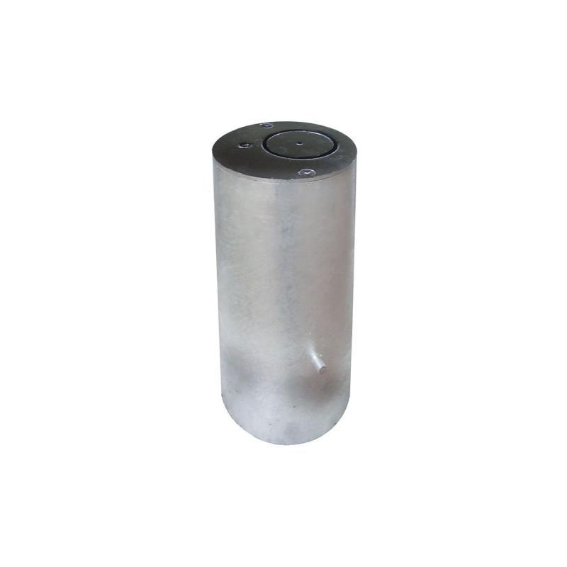 Système d'amovibilité pour potelets Serrubloc® 21 - ref : 206557 - pour potelets Ø 76 à 114 mm - finition galvanisée et mécanisme inox_0