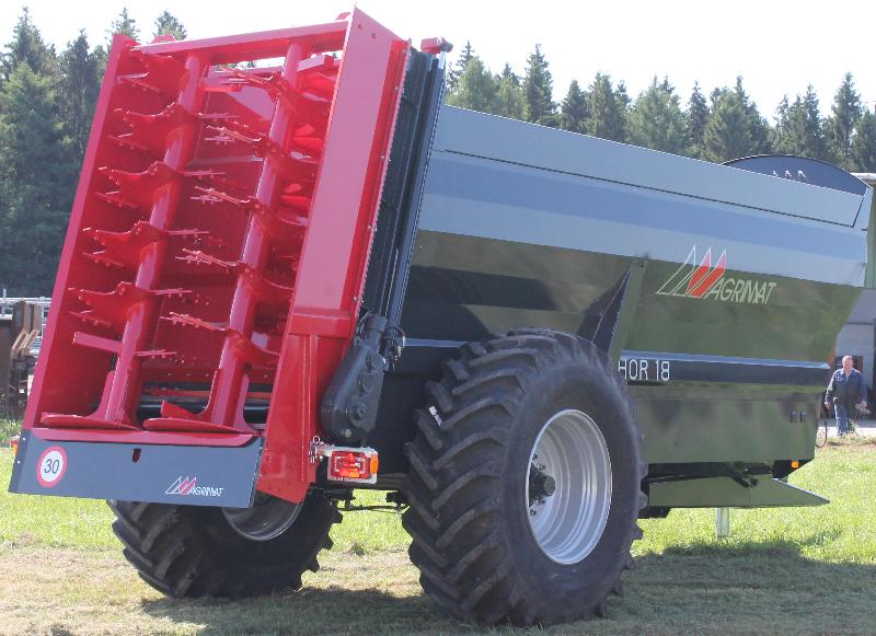 Thor 18 - Épandeur à fumier Magrimat - 18m3 avec profil robuste et compact_0