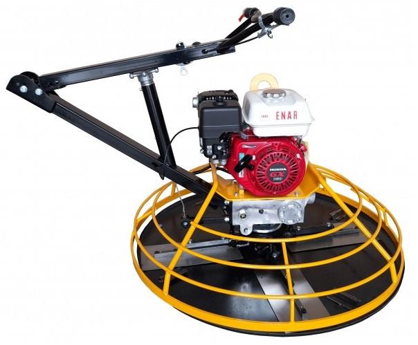 Truelle mécanique - Talocheuse ENAR Tifon 909 - 90cm - Moteur Honda GX160 5,5CV - 80kg - Disque et pâles de finition inclus_0