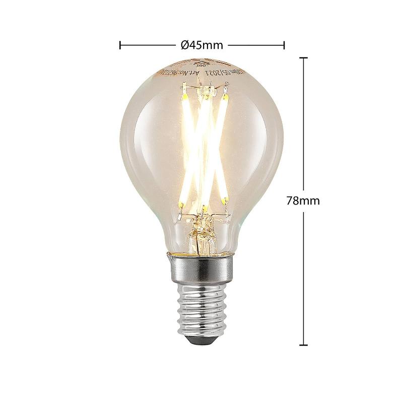 ARCCHIO AMPOULE LED À FIL E14 4 W 2 700 K GOUTTE DIM X3
