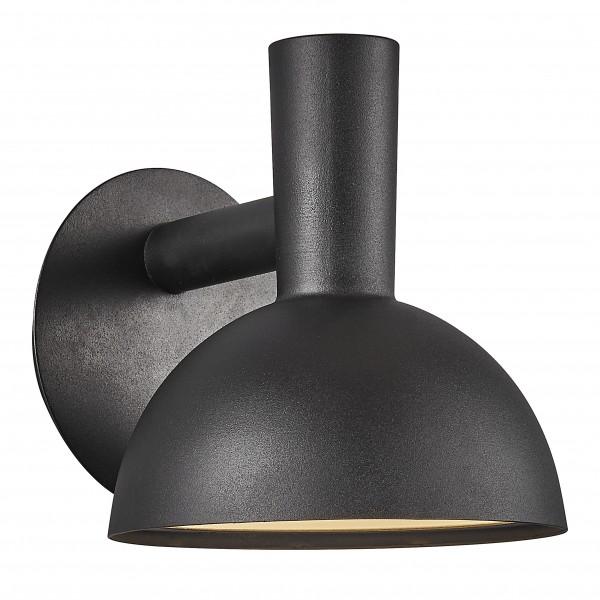 ARKI OUTDOOR APPLIQUE MURALE ACIER GALVANISÉ ET PLASTIQUE NOIR E27 - NORDLUX 75181003