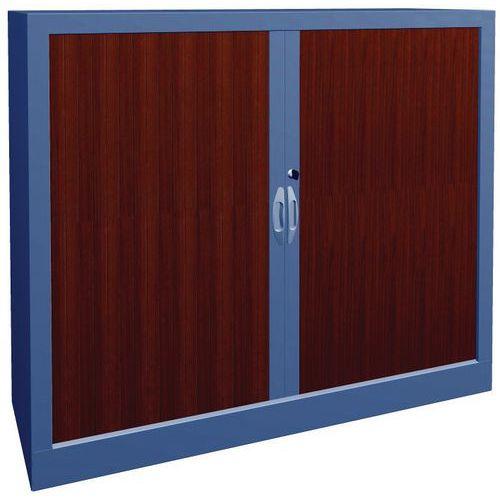 ARMOIRE À RIDEAUX 120 X 102 CM MERISIER/ALU - MANUTAN COLLECTIVITÉS