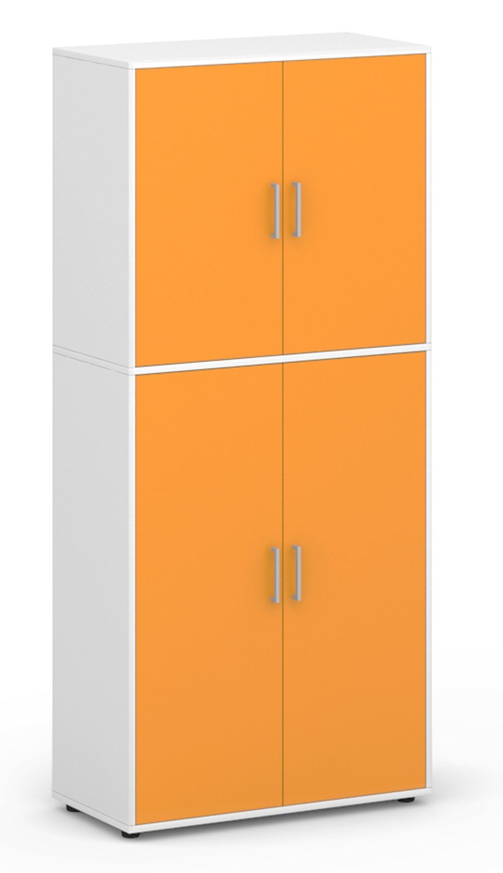 Armoire modulable - Mobibox MVP4P - 4 portes, 5 étagères, serrure à clé_0