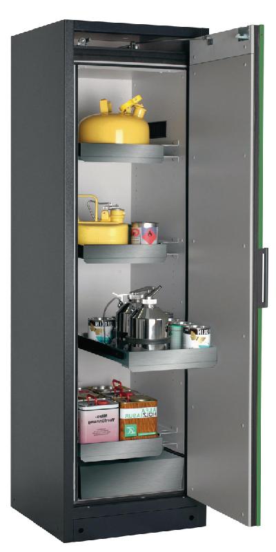 ARMOIRE SÉCURITÉ Q-PEGASUS-90 Q90.195.060.WDACR GRIS/VERT - MANUTAN COLLECTIVITÉS