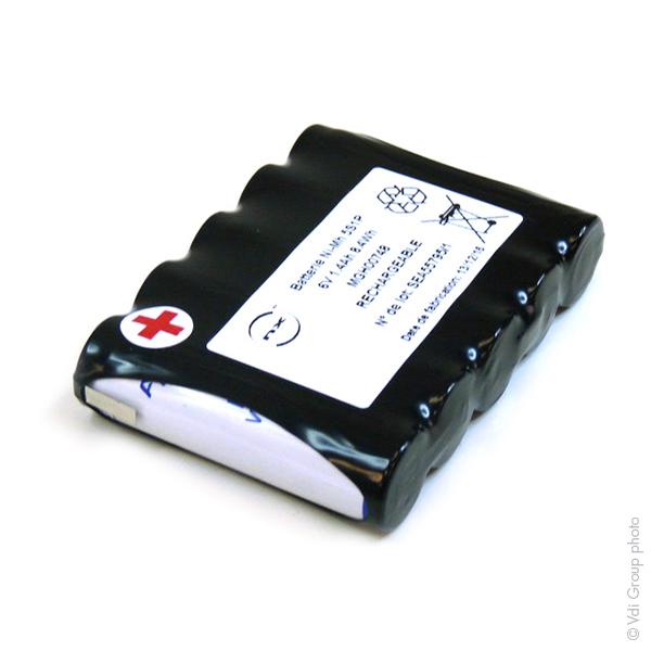 Batterie industrielle Nimh 5x AA VH 5S1P ST1 6V 1.4Ah HBL - Marque NX_0