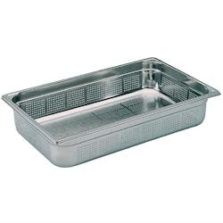 Bac Inox Perforé GN 1/1 - 100 mm - Matfer Bourgeat - inox 685071467046_0