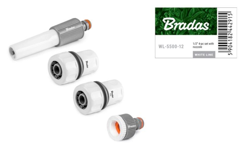 Bradas Set de buses d'arrosage WHITE LINE, 3/4